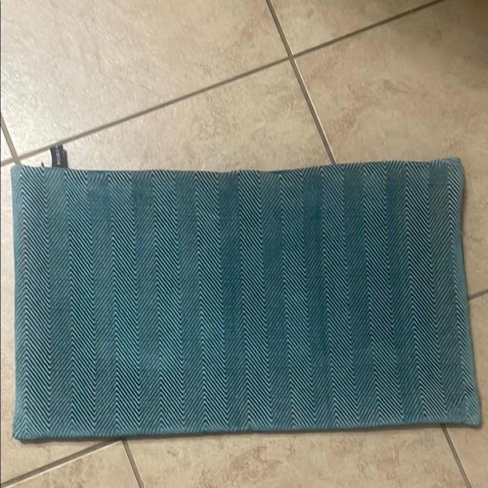 Rodeo Home velvet cushion pillow cover 15x26” emerald blue